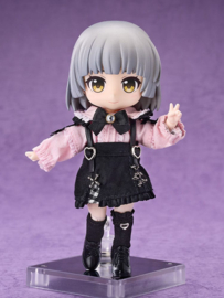 PRE-ORDER Nendoroid Accessories for Nendoroid Doll Figures Outfit Set: Suspender Skirt Set (Pink & Black)