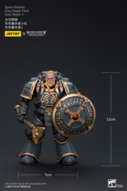 PRE-ORDER Warhammer The Horus Heresy Action Figure 1/18 Space Wolves Grey Slayer Pack Grey Slayer 1 12 cm