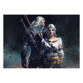 (Pre-order) The Witcher Gaming Puzzle Geralt & Ciri (1000 pieces) 