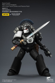 (Pre-order) Warhammer 40,000 Action Figure Raven Guard MkVI Tactical Sergeant 12 cm