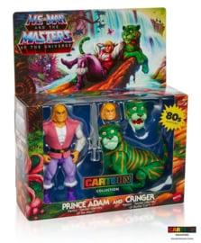 PRE-ORDER MOTU Masters of the Universe Origins Prince Adam and Cringer 2-Pack