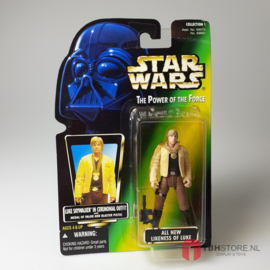 Star Wars POTF2 Green Luke Skywalker in Ceremonial Outfit