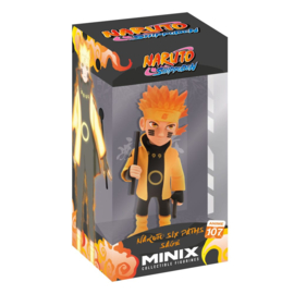 PRE-ORDER Naruto Shippuden Minix Figure Naruto Iconic Pose (with fire) 12 cm