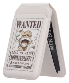 (Pre-order) One Piece Card Holder Luffy Wanted Poster 10 cm