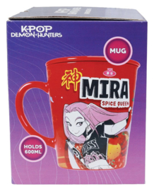 (Pre-order) Kpop Demon Hunters Mug with lid Huntr/x Ramen