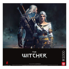 (Pre-order) The Witcher Gaming Puzzle Geralt & Ciri (1000 pieces) 