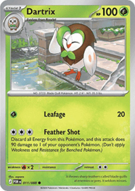 Pokémon TCG - Dartrix - Reverse Holo - Perfect Order - 011/088
