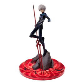 PRE-ORDER Evangelion: 3.0 + 1.0 Thrice Upon a Time Precious G.E.M. Series PVC Statue Kaworu Nagisa 15th Anniversary Ver. 30 cm