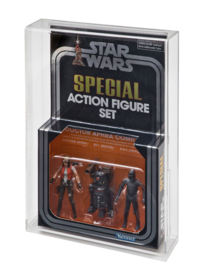 CUSTOM-ORDER Hasbro Star Wars Modern 3 Pack Acrylic Display Case