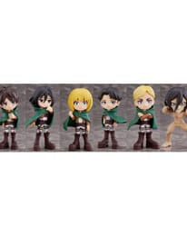 PRE-ORDER Attack On Titan Anime Series Mini Figures 9 cm Display (6)