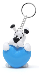 (Pre-order) Asterix Keychain Dogmatix Blue Heart