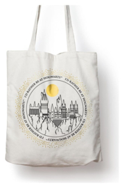 (Pre-order) Harry Potter Tote Bag Hogwarts Castle Cotton
