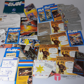G.I Joe Cardbacks & File cards