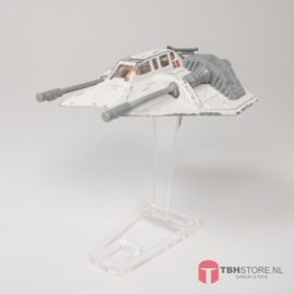 Vintage Star Wars Snowspeeder (Die Cast) met Display Stand