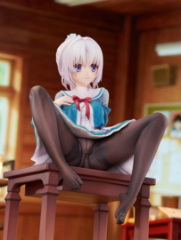 (Pre-order) Senren*Banka PVC Figure 1/7 Yoshino Tomotake Animal Ears School Uniform Ver. 21 cm