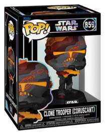(Pre-order) Star Wars POP! Vinyl Bobblehead Figure Clone Trooper (Coruscant) 9 cm