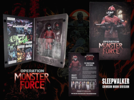 PRE-ORDER Operation: Monster Force Action Figure 1/12 Sleepwalker Crimson Moon Division 15 cm