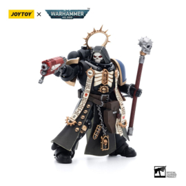 (Pre-order) Warhammer 40k Action Figure 1/18 Ultramarines Primaris Chaplain Brother Varus 12 cm