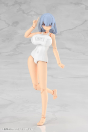 (Pre-order) Frame Arms Girl Plastic Model Kit Mizuki School Swimsuits White Ver. 16 cm