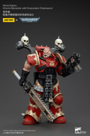 Warhammer 40k Action Figure 1/18 World Eaters Khorne Berzerker with Eviscerator Chainsword 13 cm          