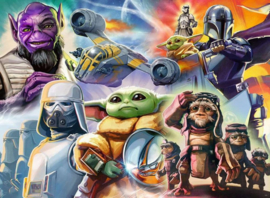 The Mandalorian and Grogu Jigsaw Puzzle (500 Pieces)