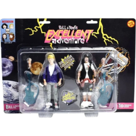 (Pre-order) Bill & Ted's Excellent Adventure Twin Pack Action Figures (Limited Edition) 13 cm