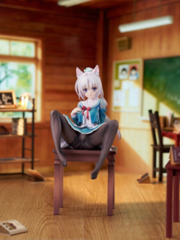 (Pre-order) Senren*Banka PVC Figure 1/7 Yoshino Tomotake Animal Ears School Uniform Ver. 21 cm