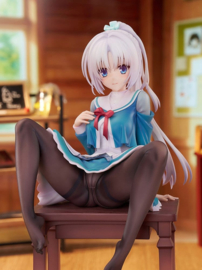 (Pre-order) Senren*Banka PVC Figure 1/7 Yoshino Tomotake Animal Ears School Uniform Ver. 21 cm