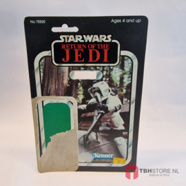 Vintage Star Wars Cardback ROTJ Biker Scout