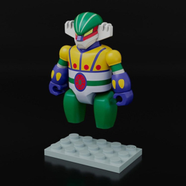 (Pre-order) Steel Jeeg Brickroid Action Figure Steel Jeeg 5 cm     