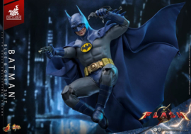 The Flash Movie Masterpiece Action Figure 1/6 Batman (Blue & Grey Suit) Limited Edition Hot Toys Exclusive 30 cm