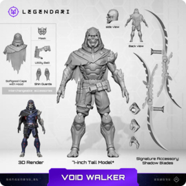 PRE-ORDER Legendari Actionfigur 1/10 Voidwalker 18 cm