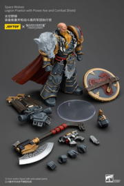 (Pre-order) Warhammer The Horus Heresy Action Figure 1/18 Space Wolves Legion Praetor with Power Axe and Combat Shield 12 cm