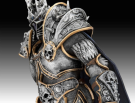 (Pre-order) World of Warcraft Model Kit Gift Set 1/16 The Lich King 13 cm