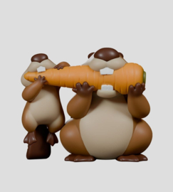 (Pre-order) MisBEAVhaving Mini Figures S1 5 cm Blind Box Display (6)