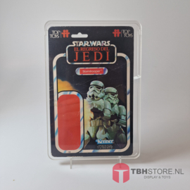 Vintage Star Wars El Regresso Del Jedi Top Toys Cardback Stormtrooper 12 back
