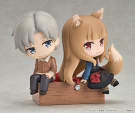 (Pre-order) Spice and Wolf: Merchant Meets the Wise Wolf Mini Memory Mini Figure Lawrence & Holo 8 cm