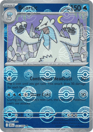 Pokémon TCG - Beartic - Pokeball- Black Bolt - 026/086
