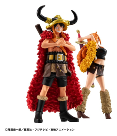 (Pre-order) One Piece Wallstar PVC Figure Monkey D. Luffy Elbaph Arc 11 cm
