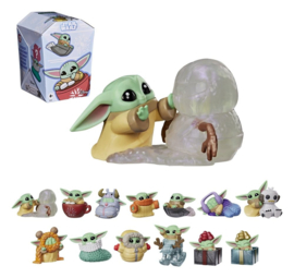 (Pre-order) Star Wars Mini Figures 4 cm Grogu Force Freeze Series 2 Blind Box Display (24)