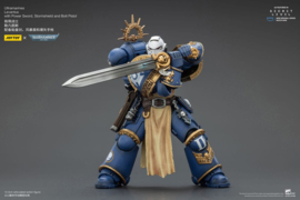 (Pre-order) Warhammer 40,000 Action Figure Ultramarines Levantus with Power Sword, Stormshield and Bolt Pistol 13 cm