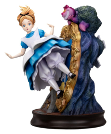 (Pre-order) Alice in Wonderland Master Craft Statue Alice & The Cheshire Cat 40 cm