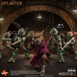 (Pre-order) Teenage Mutant Ninja Turtles One:12 Collective Action Figure 1/12 Splinter 17 cm
