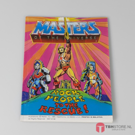 MOTU Masters of the Universe Rock People to the Rescue Mini Comic Book