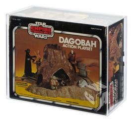 PRE-ORDER Star Wars Palitoy ESB Dagobah Action Playset Acrylic Display Case
