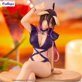 Overlord Noodle Stopper PVC Statue Albedo Swimsuit Dark Purple Color Ver. 16 cm