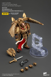 Warhammer The Horus Heresy Action Figure 1/18 Legio Custodes Custodian Venatari Squad Venatari with Kenetic Destroyer 2 13 cm
