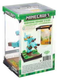 (Pre-order) Minecraft Figure Diorama Diamond Armor Steve and Horse 18 cm