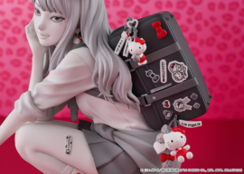 (Pre-order) Junji Ito PVC Figure Gyaru Tomie x Hello Kitty 14 cm