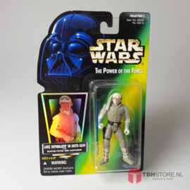 Star Wars POTF2 Green Luke Skywalker in Hoth Gear (Hologram)